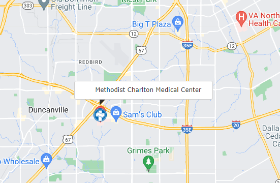 Methodist Charlton Medical Center Map Location